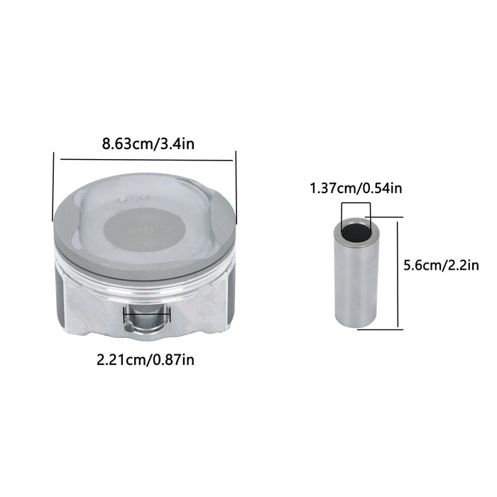 DURAFORCE Engine Rebuild Overhaul Kit Crankshaft Rods Timing For Toyota Corolla XRS 09-10