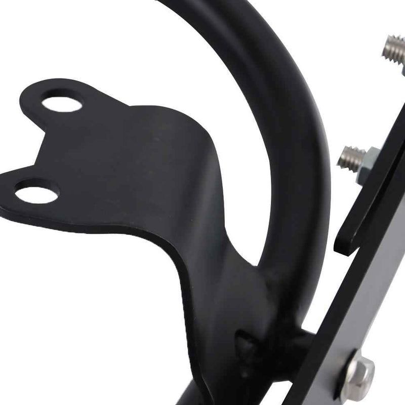 DURAFORCE For Bonneville T100 T120/Black Backrest Sissy Bar w/ Luggage Rack 2016-2024 US