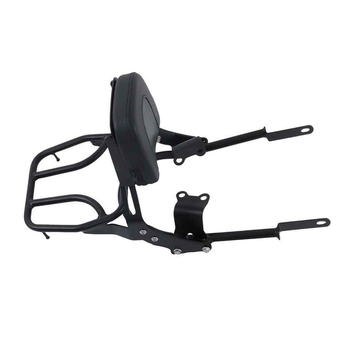 DURAFORCE For Bonneville T100 T120/Black Backrest Sissy Bar w/ Luggage Rack 2016-2024 US