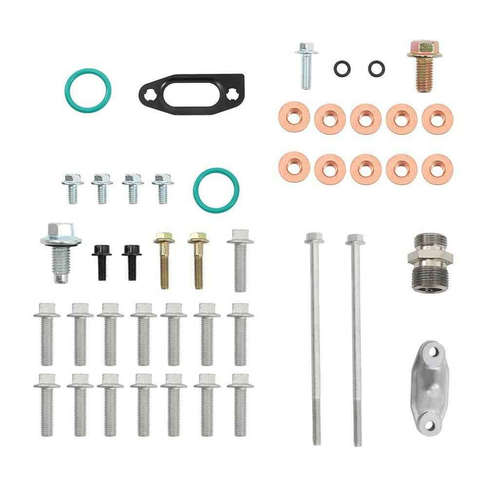 DURAFORCE Muscle Car Engine Oil Pan Kit Set For LS1 / LS3 / LSA / LSX Engines 19212593