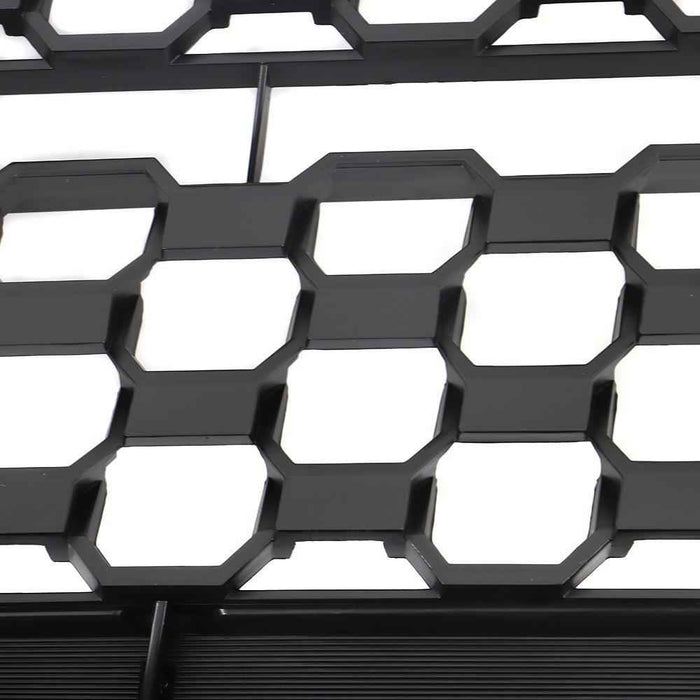 DURAFORCE For Toyota Tundra 2014-2020 Hood Bulge Molding Grill+Front Grille Glossy Black