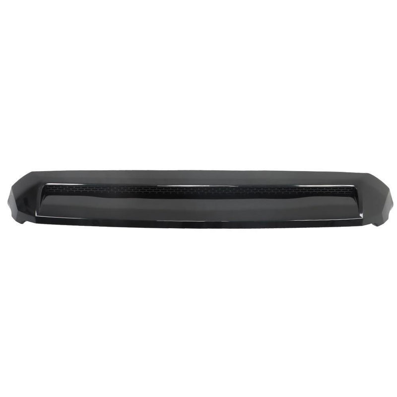 DURAFORCE For Toyota Tundra 2014-2020 Hood Bulge Molding Grill+Front Grille Glossy Black