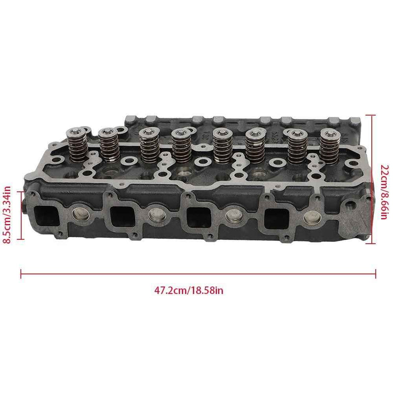 DURAFORCE Engine Complete Cylinder Head Assembly & Full Gaskets S4S For Mitsubishi