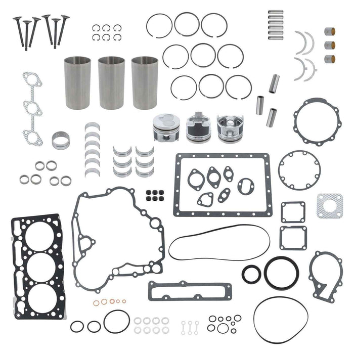 DURAFORCE D1305 Engine Overhaul Rebuild Kit For Kubota B2650 B2920 KB23X KB225 D1305EBH