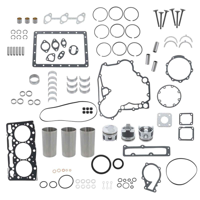 DURAFORCE D1305 Engine Overhaul Rebuild Kit For Kubota B2650 B2920 KB23X KB225 D1305EBH