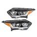 DURAFORCE Halogen w/LED DRL Headlights Replacement Pair For Honda Hrv Hr-V 2019 2020 2021