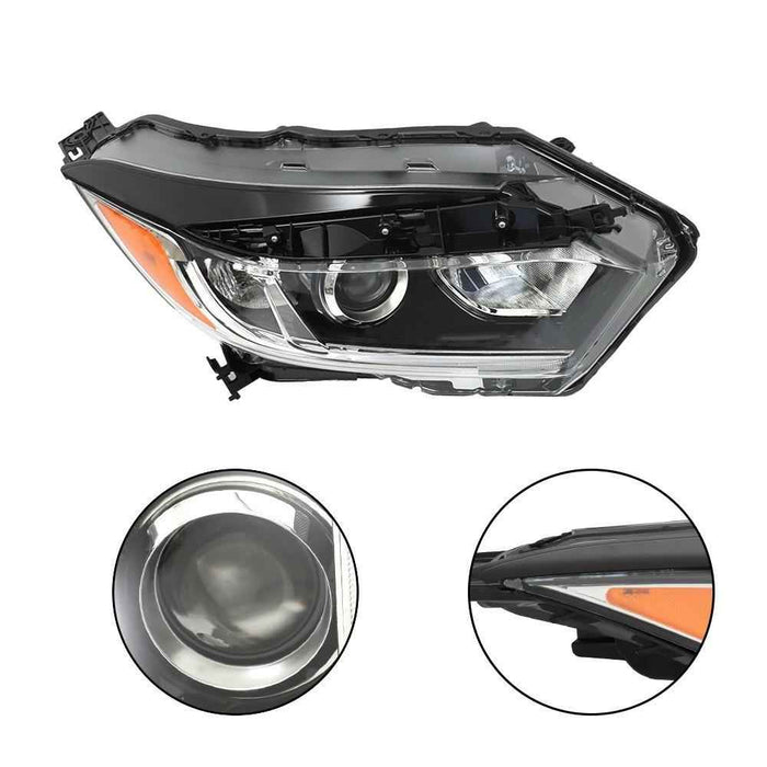 DURAFORCE Halogen w/LED DRL Headlights Replacement Pair For Honda Hrv Hr-V 2019 2020 2021