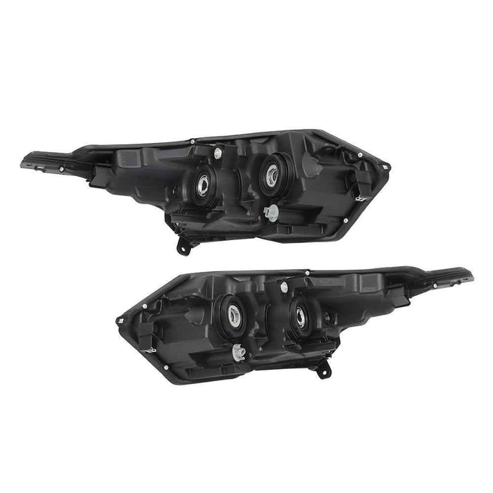 DURAFORCE Halogen w/LED DRL Headlights Replacement Pair For Honda Hrv Hr-V 2019 2020 2021