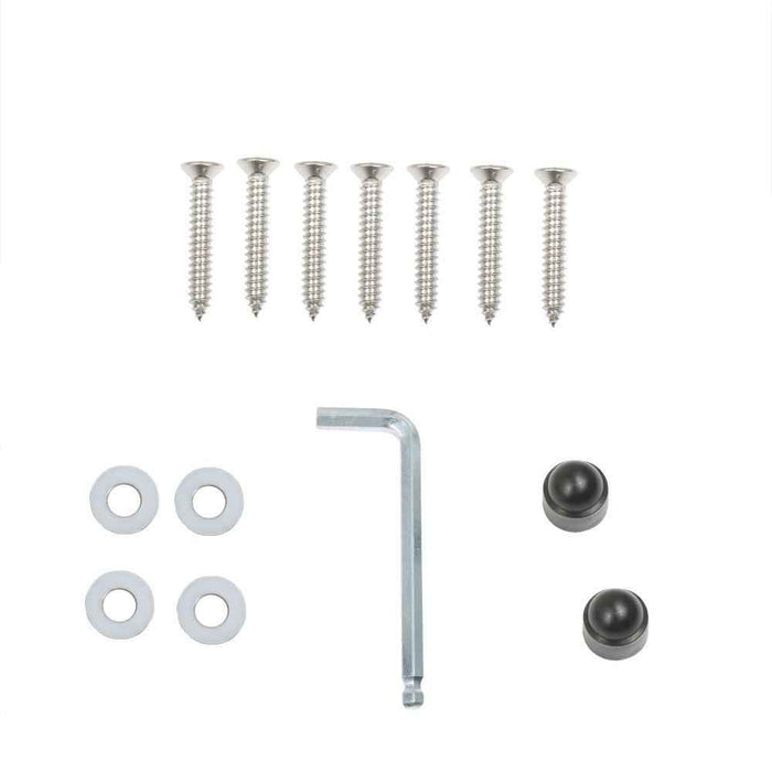 DURAFORCE Durable 4 Step Stainless Steel Telescoping Boat Ladder Foldable Premium USA