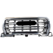 DURAFORCE Grill Front Upper Bumper Grille Chrome For GMC Sierra 1500 SLT 2019 2020 2021