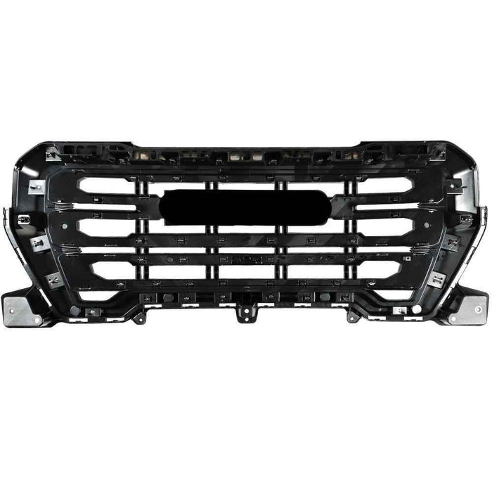 DURAFORCE Grill Front Upper Bumper Grille Chrome For GMC Sierra 1500 SLT 2019 2020 2021