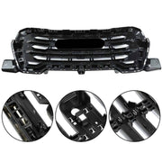 DURAFORCE Grill Front Upper Bumper Grille Chrome For GMC Sierra 1500 SLT 2019 2020 2021