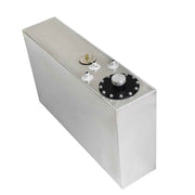 DURAFORCE 17 Gallon/64L Slim Aluminum Race/Drift Fuel Cell Gas Tank+Level Sender