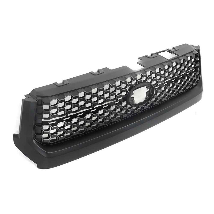 DURAFORCE For Toyota Tundra 2014-2020 Front Grille Glossy Black&Hood Bulge Molding Grill