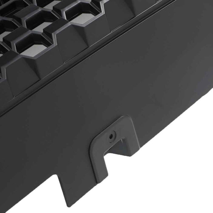 DURAFORCE For Toyota Tundra 2014-2020 Front Grille Glossy Black&Hood Bulge Molding Grill