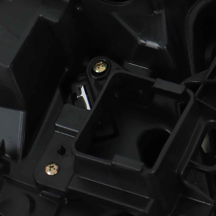 DURAFORCE Front Bumper Upper Grille For Mazda CX9 2016-22 Plastic Black+Chrome TK49-50712