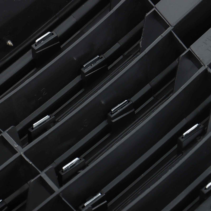 DURAFORCE Front Bumper Upper Grille For Mazda CX9 2016-22 Plastic Black+Chrome TK49-50712