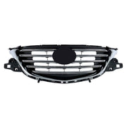 DURAFORCE Front Bumper Upper Grille For Mazda CX9 2016-22 Plastic Black+Chrome TK49-50712