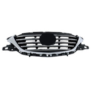 DURAFORCE Front Bumper Upper Grille For Mazda CX9 2016-22 Plastic Black+Chrome TK49-50712
