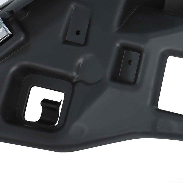 DURAFORCE Front Bumper Upper Grille For Mazda CX9 2016-22 Plastic Black+Chrome TK49-50712