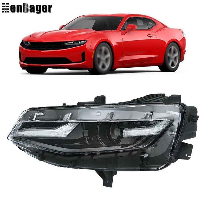 DURAFORCE For 2019-2024 Chevrolet Chevy Camaro LH/Left Headlight Replacement LED Housing