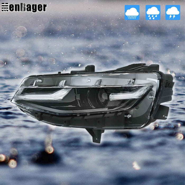 DURAFORCE For 2019-2024 Chevrolet Chevy Camaro LH/Left Headlight Replacement LED Housing