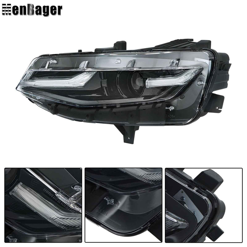 DURAFORCE For 2019-2024 Chevrolet Chevy Camaro LH/Left Headlight Replacement LED Housing