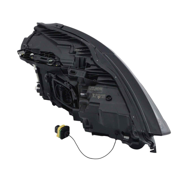 DURAFORCE Driver LED Headlight For Audi A6 S6 2016 2017 2018 Without Matrix Module Black