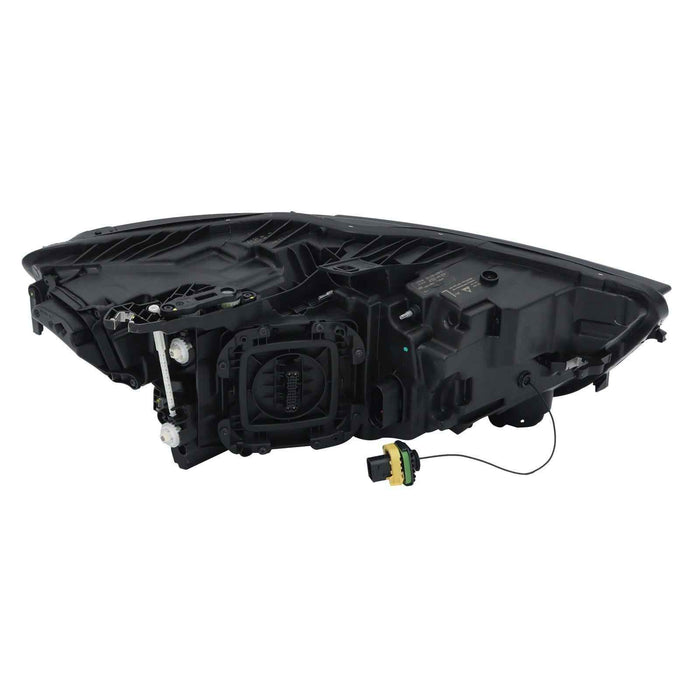 DURAFORCE Driver LED Headlight For Audi A6 S6 2016 2017 2018 Without Matrix Module Black