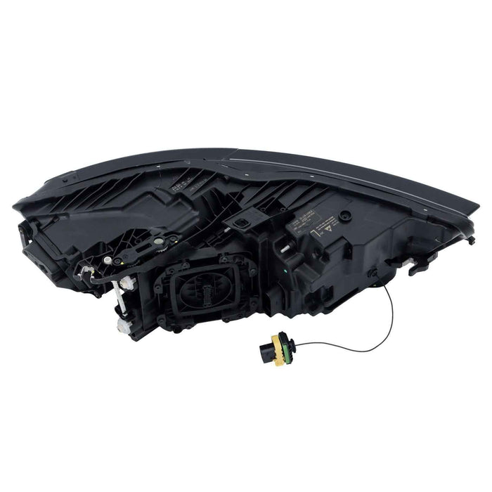 DURAFORCE Driver LED Headlight For Audi A6 S6 2016 2017 2018 Without Matrix Module Black