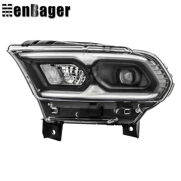 DURAFORCE Headlight Assembly Black For Dodge Durango 2021 2022 2023 Left Side LED Clear