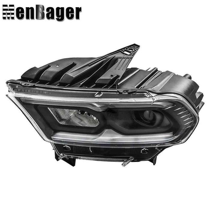 DURAFORCE Headlight Assembly Black For Dodge Durango 2021 2022 2023 Left Side LED Clear