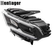 DURAFORCE Headlight Assembly Black For Dodge Durango 2021 2022 2023 Left Side LED Clear