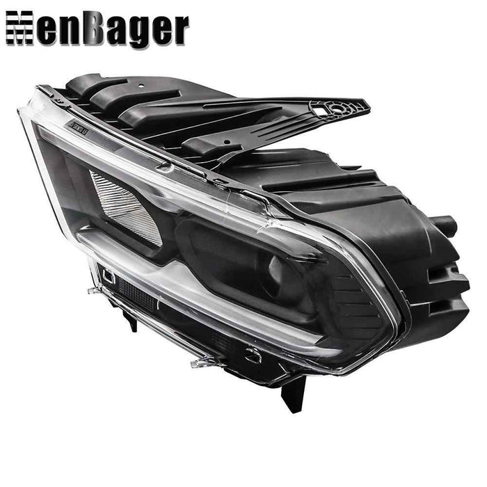 DURAFORCE Headlight Assembly Black For Dodge Durango 2021 2022 2023 Left Side LED Clear