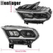 DURAFORCE Headlight Assembly Black For Dodge Durango 2021 2022 2023 Left Side LED Clear