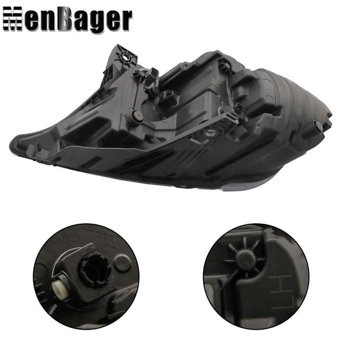 DURAFORCE Headlight Assembly Black For Dodge Durango 2021 2022 2023 Left Side LED Clear