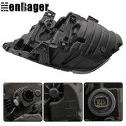 DURAFORCE Headlight Assembly Black For Dodge Durango 2021 2022 2023 Left Side LED Clear