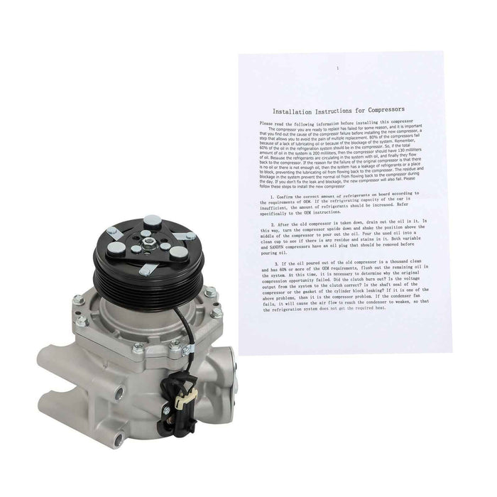 DURAFORCE For Chevrolet Trailblazer 2002-09 4.2L AC A/C Compressor with Clutch CO 4910AC