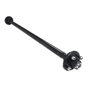 DURAFORCE 2000lbs Trailer Axle Boat Trailer Cargo 4 lug 56.5' Hub Face 46.5' Spring Center