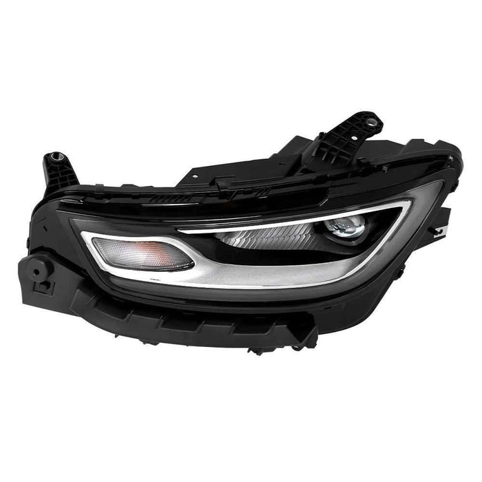 DURAFORCE Driver Headlight Assy Clear LED For 2021 2022 2023 Chrysler Pacifica Black Clear