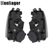 DURAFORCE Black Halogen Projector Headlight Assy Right&Left Side For 2010-2012 Ford Fusion