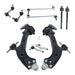 DURAFORCE K750156 Suspension Kit Control Arms Tie Rod Sway Bar Link For 12-14 Honda CR-V