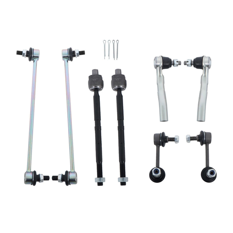 DURAFORCE K750156 Suspension Kit Control Arms Tie Rod Sway Bar Link For 12-14 Honda CR-V