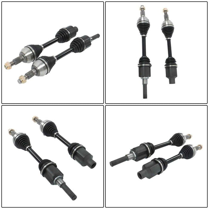 DURAFORCE For Chevy Equinox GMC Terrain 2010-17 2.4L Front CV Axle Shaft Set Left Right