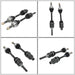DURAFORCE For Chevy Equinox GMC Terrain 2010-17 2.4L Front CV Axle Shaft Set Left Right