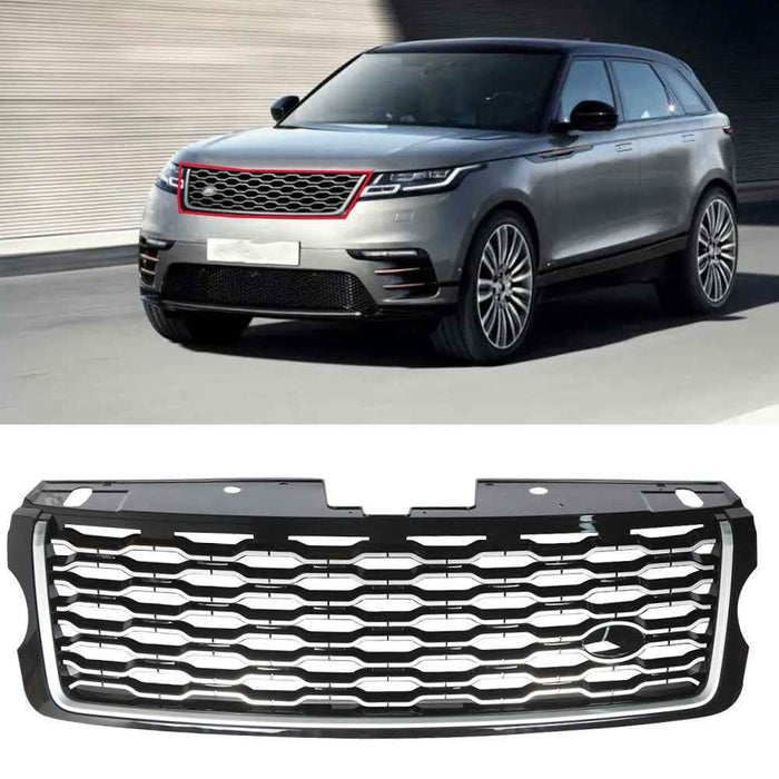 DURAFORCE Front Bumper Upper Grille For Land Rover Range Vogue L405 2013 2014-2017 Grill