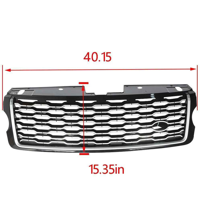 DURAFORCE Front Bumper Upper Grille For Land Rover Range Vogue L405 2013 2014-2017 Grill