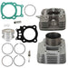 DURAFORCE 2000-2006 For Honda Rancher 350 TRX350 Cylinder Head Piston Gasket Top End Kit