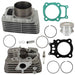 DURAFORCE 2000-2006 For Honda Rancher 350 TRX350 Cylinder Head Piston Gasket Top End Kit