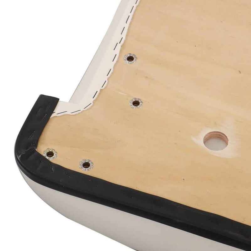 DURAFORCE Fit For Club Car DS Golf Cart 1981-2000.5 White Seat Bottom Cushion Leathers